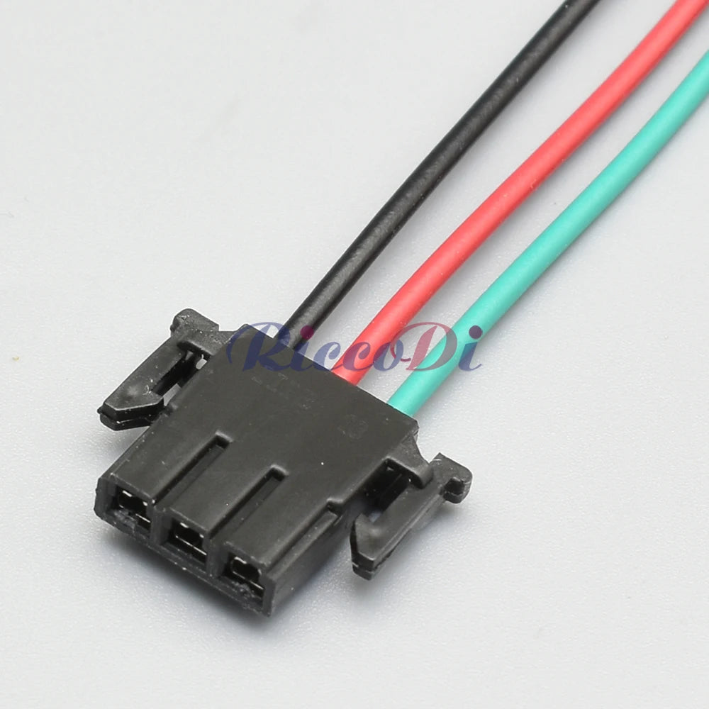 3-Pin 2mm Connector DJ7031-2-11/21 PA66 Male Female for VW Automotive Electrical Wire Harness