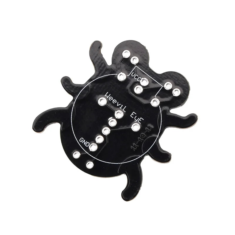 Weevil Eye Electronic DIY Soldering Kit for Beginners | Fun STEM Learning Project for Students and Parent-Child Interaction