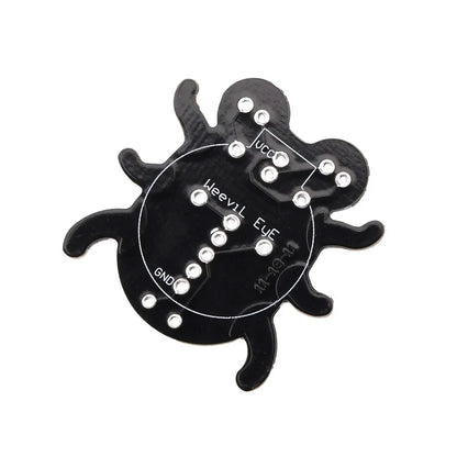 Weevil Eye Electronic DIY Soldering Kit for Beginners | Fun STEM Learning Project for Students and Parent-Child Interaction