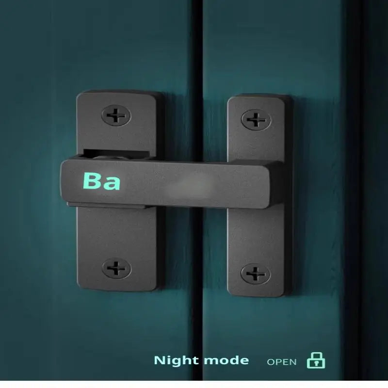 Latch Deadbolt Indoor Non-Punch Surface Mounted Door Lock Bathroom Sliding Door Buckle Snap Bolt Old-Fashioned Room Privacy Lock