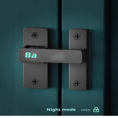 Latch Deadbolt Indoor Non-Punch Surface Mounted Door Lock Bathroom Sliding Door Buckle Snap Bolt Old-Fashioned Room Privacy Lock
