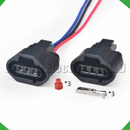 3 Pin Automotive TPS Throttle Position Sensor Connector – Wire Harness Plug 7283-1334-30 for Ford Motor Company Escape F5RZ-9B989-BA