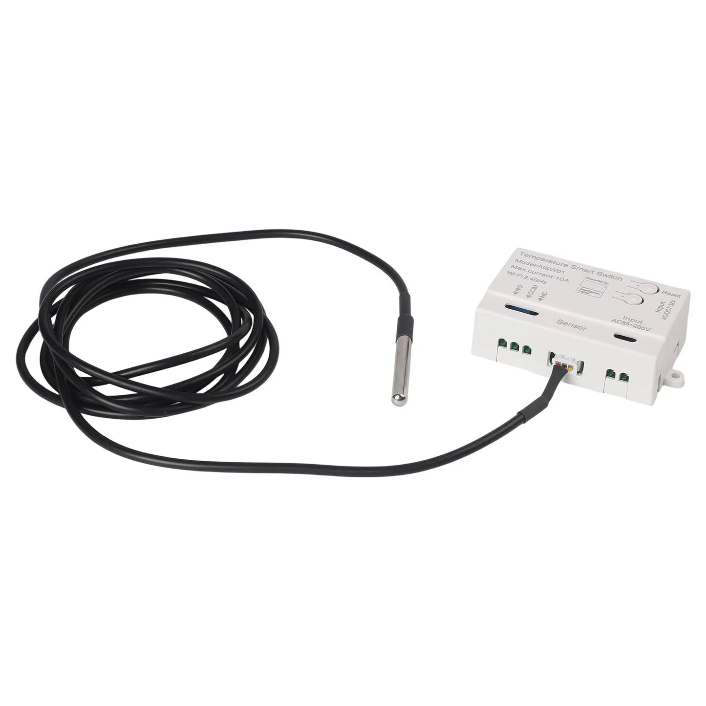 WiFi Temperature and Humidity Sensor with Remote Control Smart Home Automation with For Tuya App for Convenience