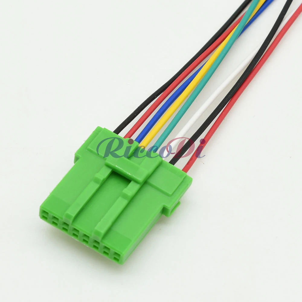 DJ7081AC-0.6-11 / DJ7081AC-0.6-21 Automotive 8-Pin Connector — Male Female Electrical Wiring Harness Socket