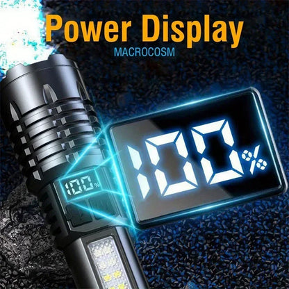 19000000LM Super Powerful Flashlight Rechargeable LED Torch COB Lantern