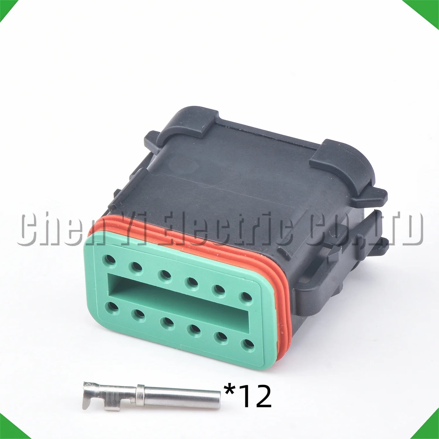 12 Pin DT Connector DT06-12S DT04-12P DT06-12S-E005 Deutsch Waterproof Pigtail