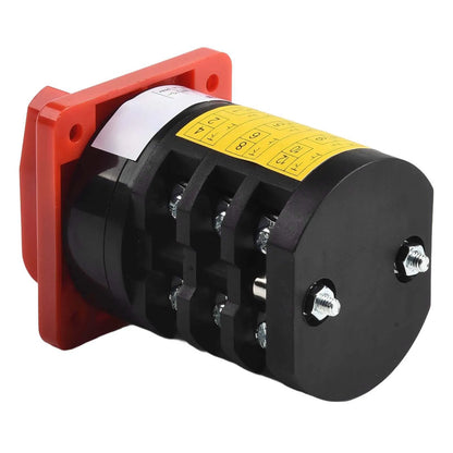 This conversion switch features an intuitive design that enhances usability across multiple motor applications effectively