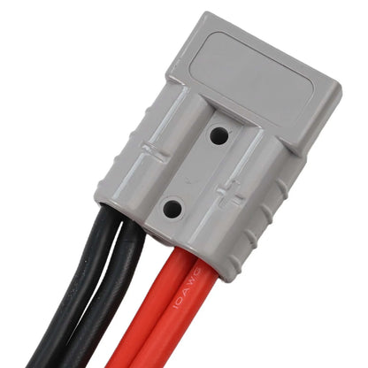 1pc 50A For Anderson Plug Connector Double Y Adapter 4mm Car Cable 4 Square Wires 30cm For Forklifts Stackers Vehicles