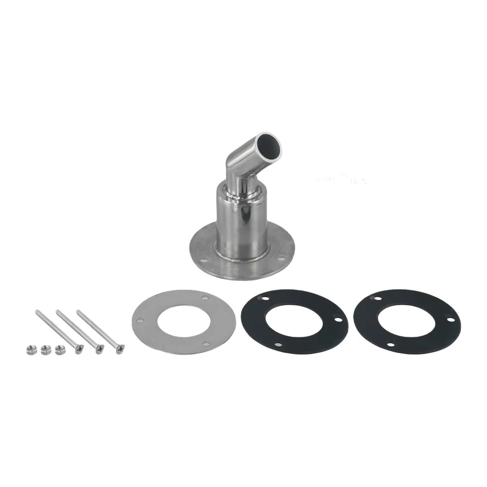 1pcs 316 Stainless Steel Marine Heater Vent Hole Hot Gas Exhaust Pipe For Webasto For Eberspacher PlanarDiesel Parking Heaters