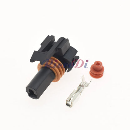 1 Pin Male and Female Automotive Wiring Connector Adapter 2.8 Series Waterproof Cable Plug Compatible with 12065171 / 12065172