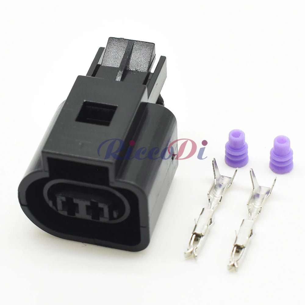2-Pin Waterproof ABS Speed Sensor Connector 6N0973702 DJ7022F-1.5-21 for VW Audi Wiring Harness