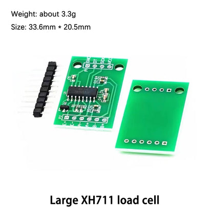 Small Range Weighing Pressure Sensor Module with HX711AD for 1-20kg Measurement