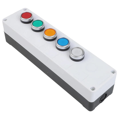 Waterproof Control Box 22mm Inching Switch For Electrical Applications High Current Push Switch Circuit Breaker
