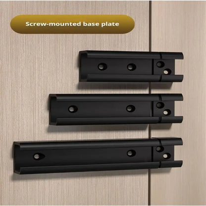 No Punching Door Lock Buckle Anti-Theft Latch Adhesive Hardware