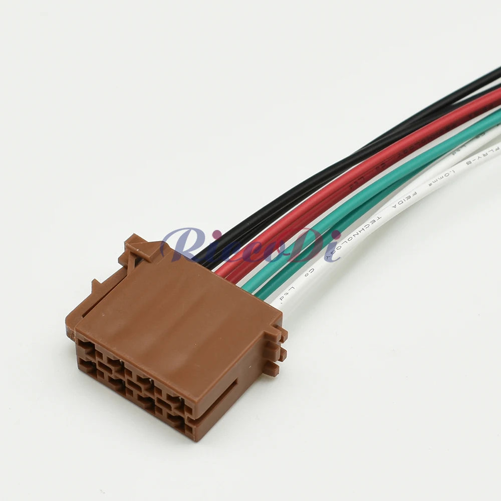 8-Pin TE Tyco ISO Radio Connector DJ7082-3.5 Male Female | Toyota Lexus 962189-1 / 962191-1 | CE PA66