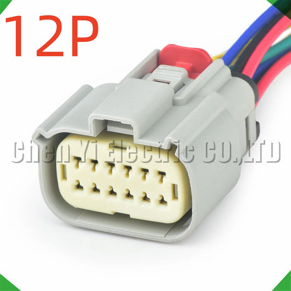 12 Pin Headlight Connector 33472-1206 33472-1207 For GM