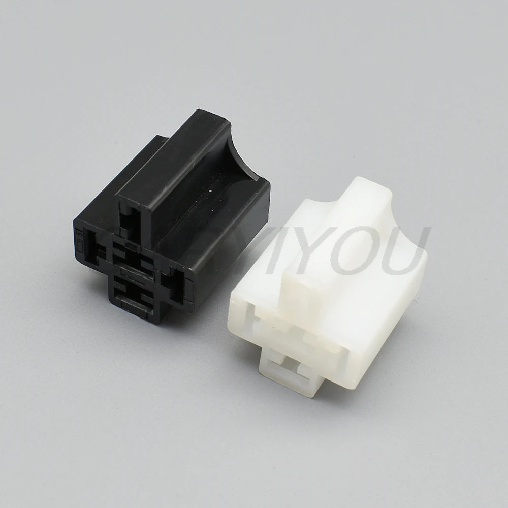 5 Pin 6.3mm Automotive Relay Socket DJJ7051-6.3-21 PA66 Instrument Large Current Unsealed Plug