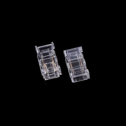 10pcs 2pin 8mm COB LED Strip To Strip LED Connectors Strip To Wire Connection Solderless Extension For 8mm COB LED Strip Lights