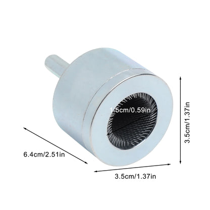 4-in-1 Battery Brush Copper Pipe Cleaner Welding Preparation High Torque Resistance Interchangeable Brush Heads For Copper Pipes