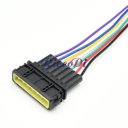 DJ7071-3.5-11 / DJ7071A-3.5-21 Automotive 7-Pin 3.5mm Engine Waterproof Connector — Wire Socket Plug