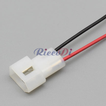 2 Pin 2.3mm Butt Socket Headlight Connector DJ3023-2.3-11/21 Automotive Wiring Harness