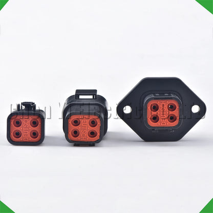 4 Pin Waterproof DTP Connector DTP06-4S DTP04-4P 2.5mm for ECM Wire Harness