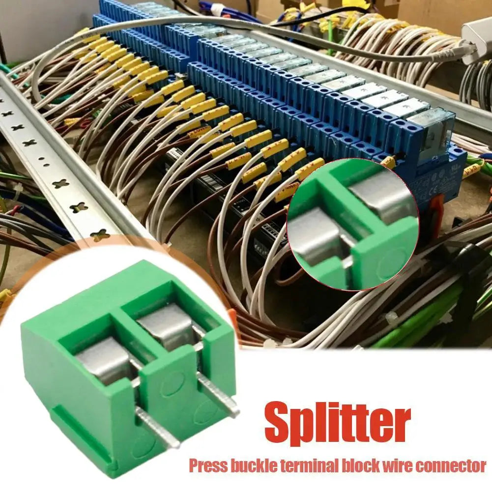 PCB Mount Screw Terminal Block Connector KF301 2P-4P 5.0 / 5.08mm Straight Pin