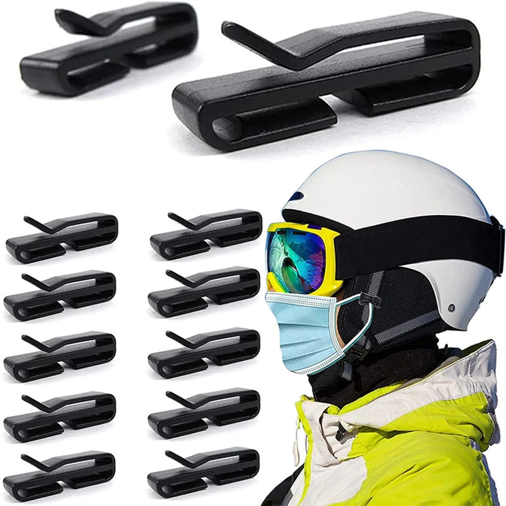 Reliable Sturdy Black Plastic Backpack Strap Adjustable Closing Buckle Convenient Dimensions Slip Keeper Buckle X Belt Buckle