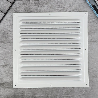 100-250mm Aluminum Alloy Air Vent Grille Square Vent Cover Exhaust Net