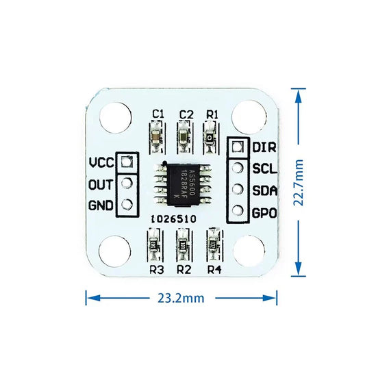 AS5600 Magnetic Encoder Sensor Module 12-Bit High Precision Angle Measurement
