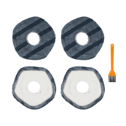 Daily Maintenance 13.5*13 Cm Robot Vacuum Pads Easy Install Vacuum Cleaner Pads Vacuumcleaner Versatile Pack Options