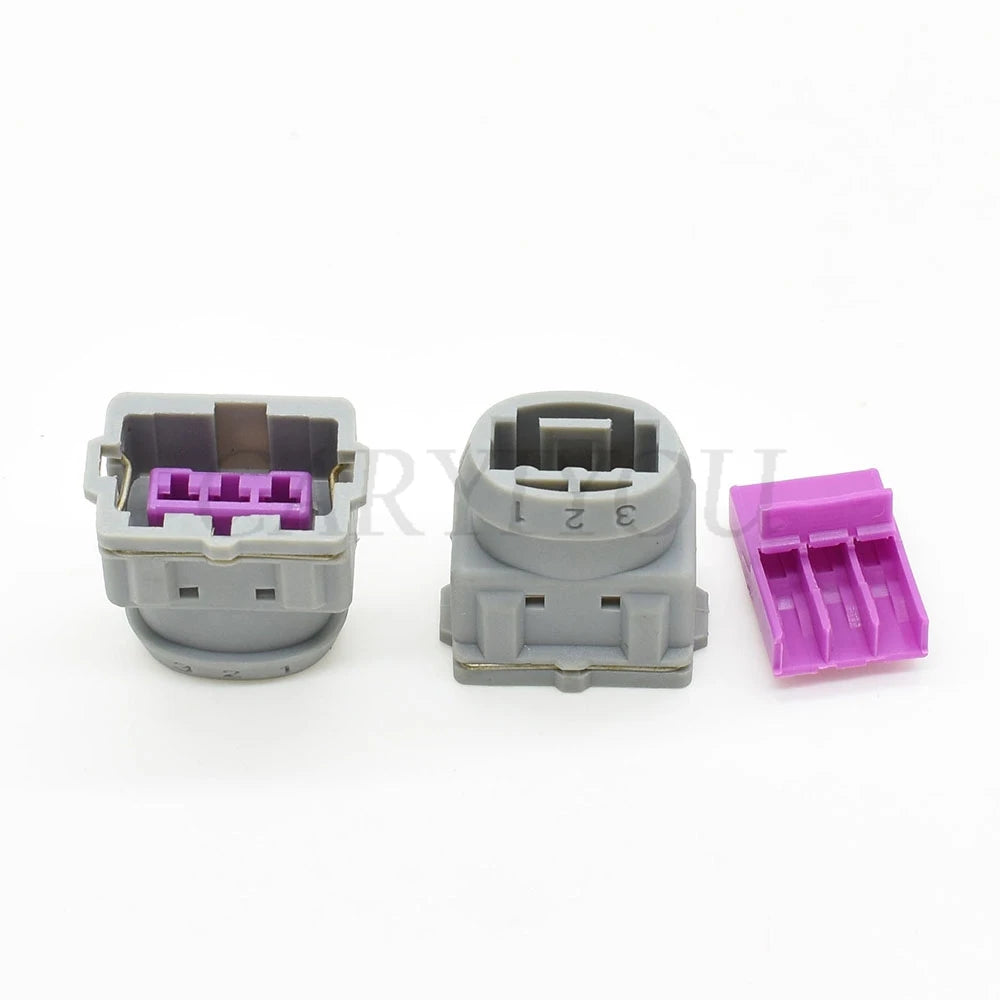 DJ7031C-3.5-21 3 Pin 3.5 Series Unsealed Auto Plastic Housing Wiring Harness Connector with Wires
