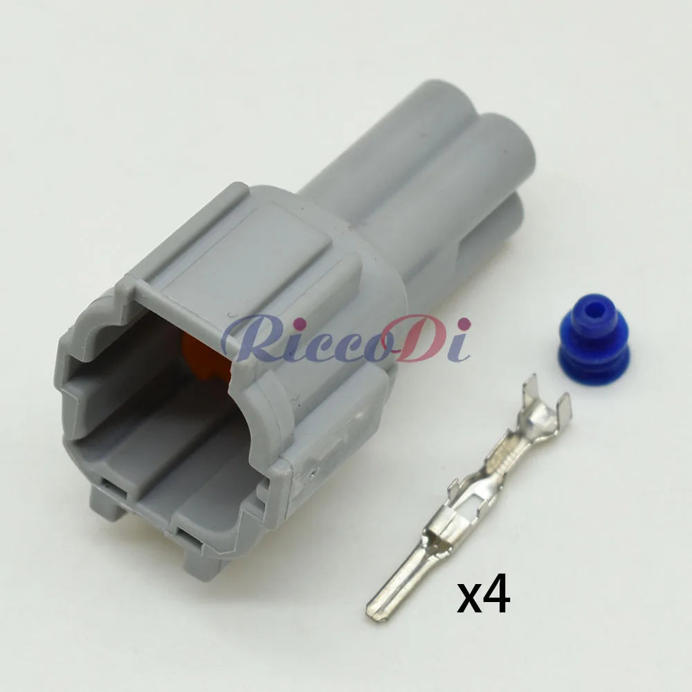 Sumitomo RS 2.3mm 4 Pin Male Female Gray Waterproof Oxygen Sensor Connector Plug 6188-0557 6185-1169