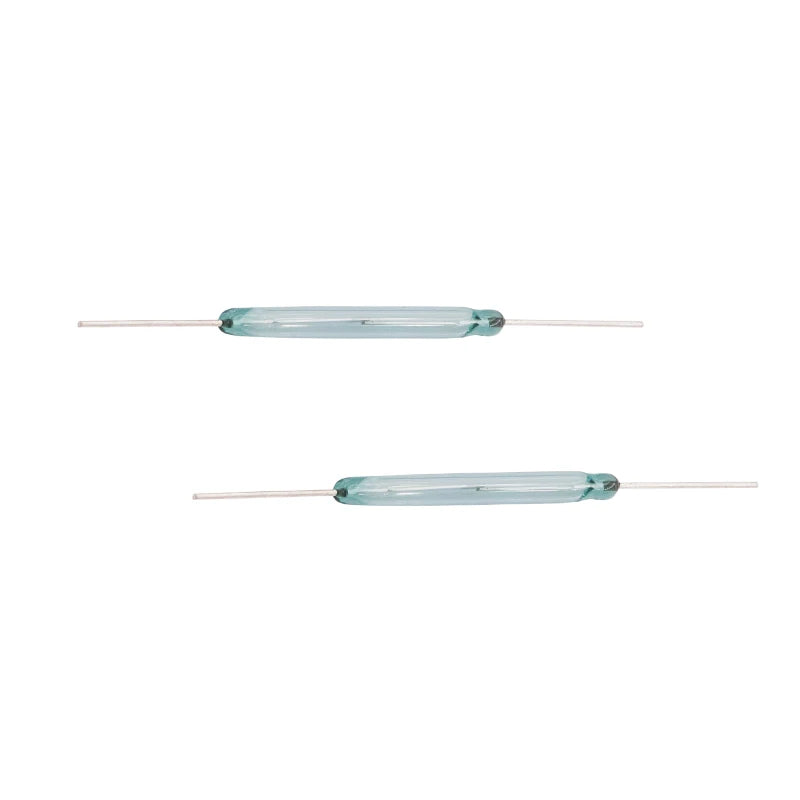 5Pcs 4x28mm Magnetic Reed Switch Sensor Normally Open NO Contact Induction for DIY Electronics