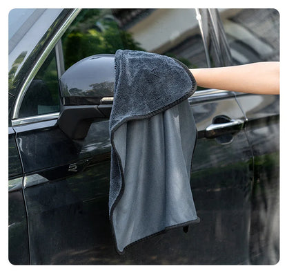 Microfiber Twisted Loop Cleaning Cloth Super Absorbent Car Wash Towel