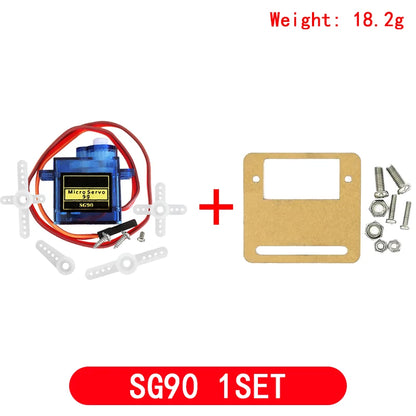 Smart Micro Servo Tester for SG90, MG90S, SG92R with Plastic Gears for Arduino and RC Models