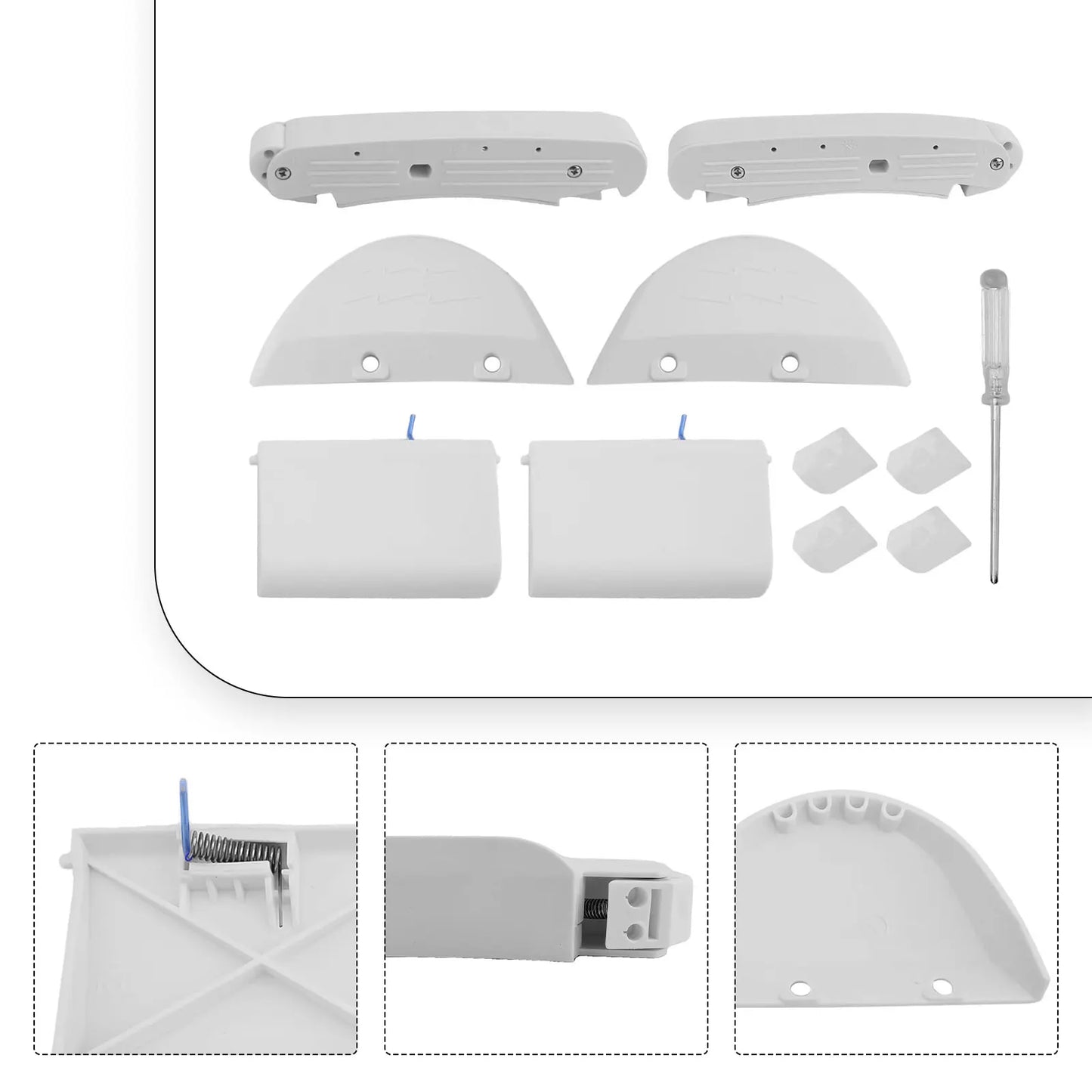 New Practical Pool Cleaners Part Accessories Cleaning AXV414P Pod Shoes AXV434WHP Flap Replacement Swimming Pool