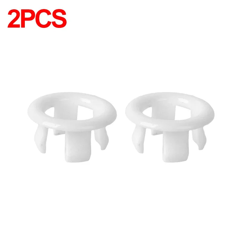 Sink Overflow Ring Cover Plug Bathroom Basin Drain Hole Cap 4/1PCS