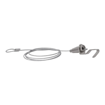 Stainless Steel Adjustable Picture Hanging Cable System Supporting Up to 66 lbs Perfect Solution for Home or Gallery Use
