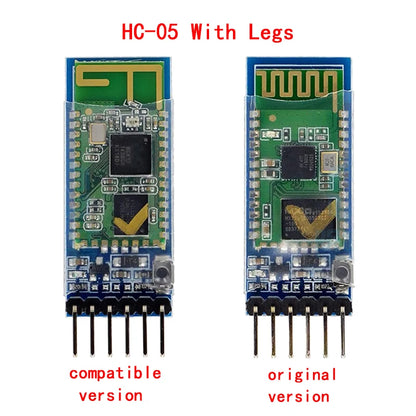 HC-05 HC-06 Bluetooth Serial Module Master-Slave 6Pin/4Pin Wireless Pass-Through for Arduino