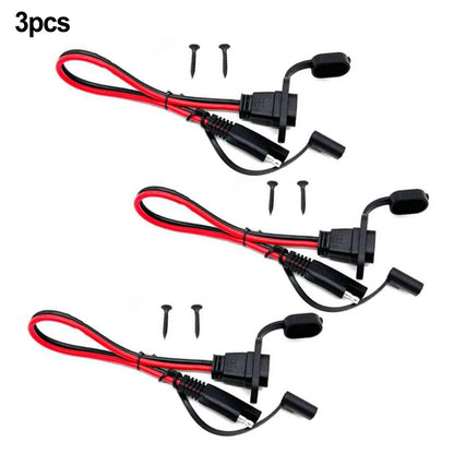12AWG Cable Adapter Cable Heavy-duty Copper Wire Robust Construction 12AWG Copper Wire Charging Cable Generator