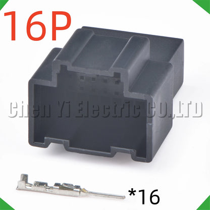 16 Pin Instrument Panel PCB Connector 34729-0160 For Ford Focus