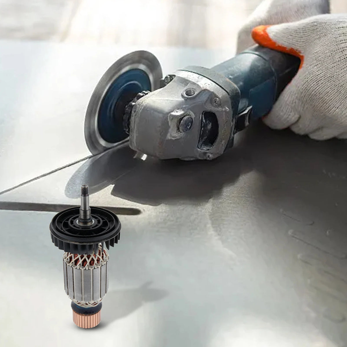 GA9020 Grinder 230 Angle Grinder Rotor Metal Plastic Angle Grinder Rot ...