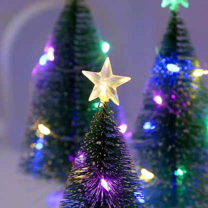 1/3PCS Christmas Tree Night Light Pine Needle String Lights Battery Powered for Home Desktop Decor New Year Party Gift Decor