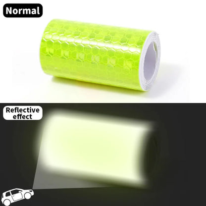 Car Reflective Tape Safety Warning Sticker – Anti-Collision Protective Strip Film for Auto & Moto