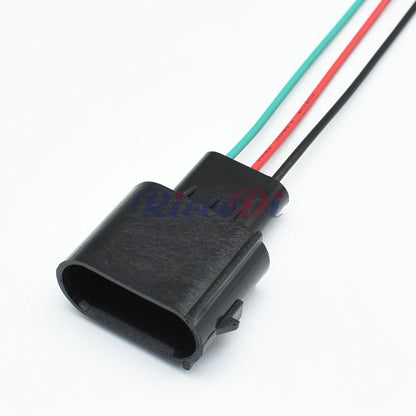 3-Pin Headlight & Turn Signal Connector Pigtail Harness Plug for Ford F-150 Mustang Focus