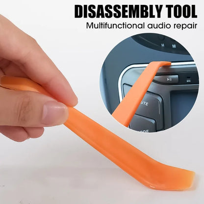 Car Disassembly Screwdriver Plastic Hand-held Pry Bar Car Radio Panel Door Clip Panel Trim Dash Audio Removal Installer Crowbar