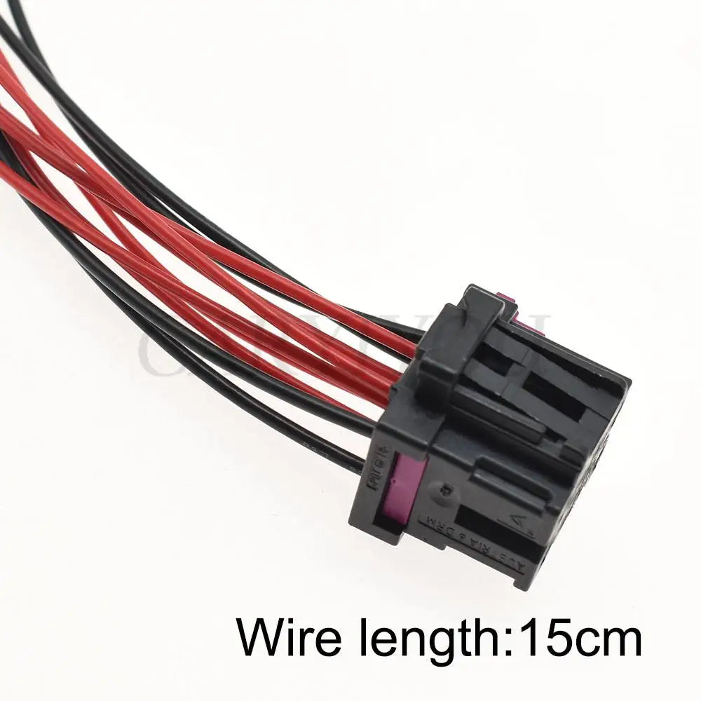 10 Holes 4F0 937 733 B Wiring Harness Plug Male Female with Cables for Volkswagen Audi Seat 4F0 937 743 B