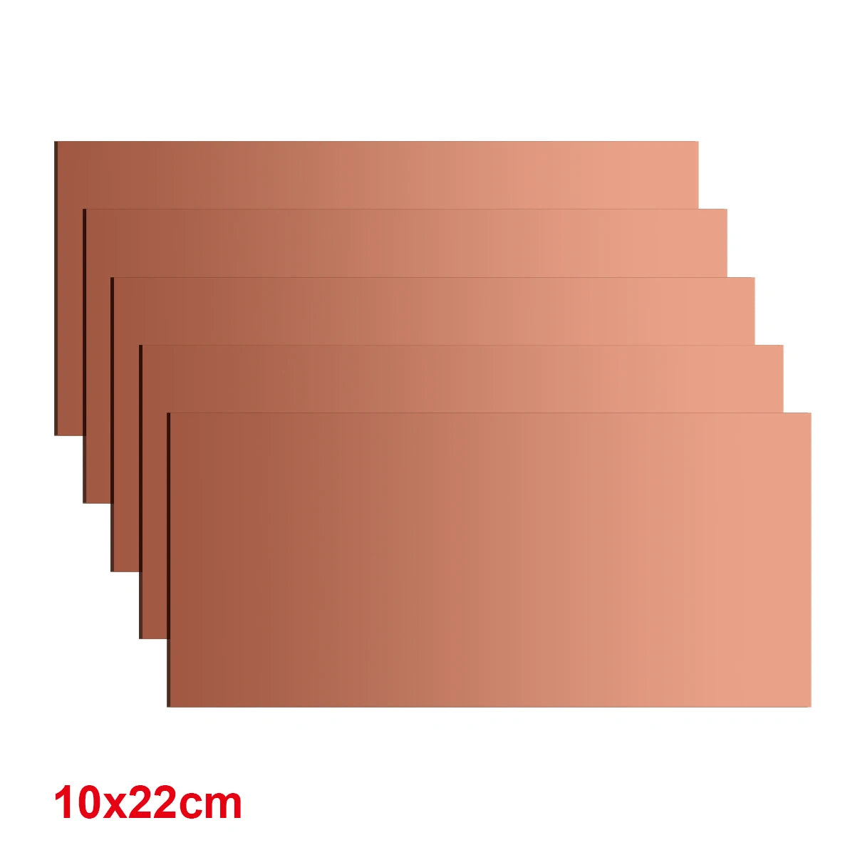 Single-Side Copper Clad PCB Board Kit 7x10, 10x15, 15x20, 20x30cm Universal DIY Laminate Circuit Board