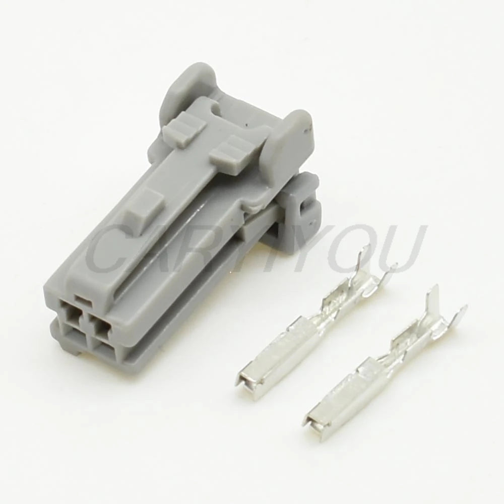 2-Pin 1.2mm Waterproof Connector DJ7026A-1.2-21 Female with Terminals Automotive Wiring Harness